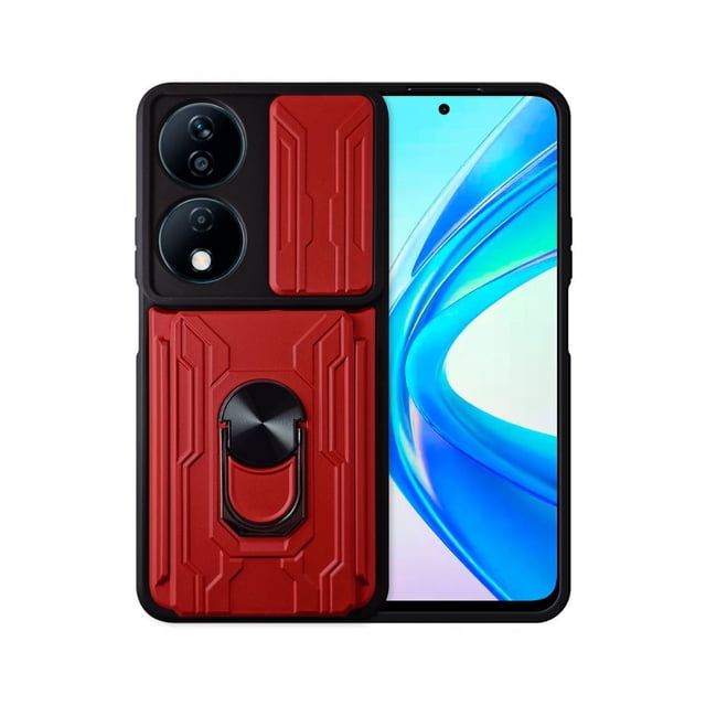Funda Anillo y Tarjetero Card Slot para Honor X7b