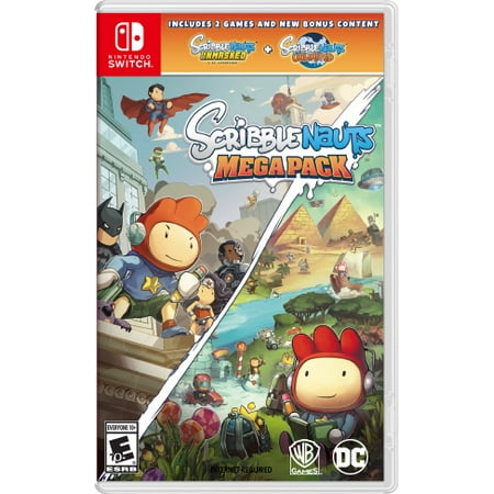 Scribblenauts Mega Pack, Warner Bros, Nintendo Switch, (Best Indie Games On Switch)