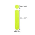 thumbnail image 3 of Unique Bargains 24pcs Universal Reflective Safety Stickers for Helmet Adhesive Tape Reflector for Bicycle Motorcycle Vehicles Racing Helmets Set of 4 Green, 3 of 7