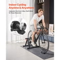 thumbnail image 3 of KFFKFF Foldable Magnetic Bike Trainer Stand, Adjustable 6-Level Resistance, Compatible with 26-29 Inch & 700C Wheels, Indoor Cycling Equipment with Quick Release Skewer and Front Wheel Riser Block, 3 of 9