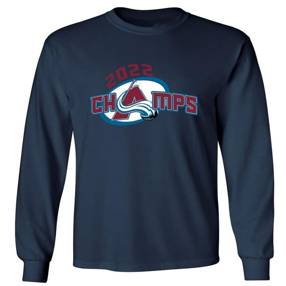 LONG SLEEVE Avalanche Avs Champions Champs Cup T-shirt