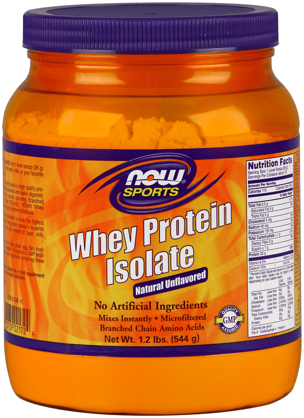 NOW Foods NOW Foods Whey Protein Isolate Unflavoured
