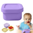 thumbnail image 2 of CHELIASD Travel Soap Case, Square Silicone Travel Soap Container, Leakproof Soap Holder with Lid, Shatterproof Shampoo Bar Holder for Bathroom, Gym, Camp, 2 of 9