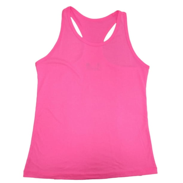 Girls Hot Pink Athletic Tank Top Racerback Tee Shirt XLarge (16