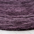 thumbnail image 3 of SAFAVIEH Ikat Laura Geometric Wool Area Rug, Purple, 6' x 6' Round, 3 of 7