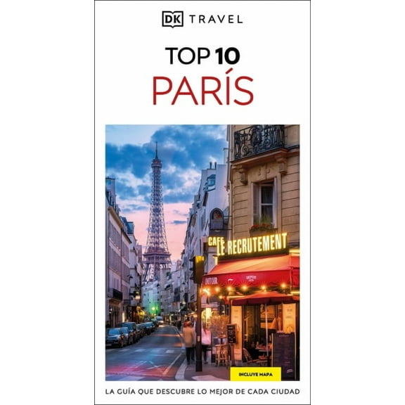 Pocket Travel Guide Paris Guia Top 10 (DK Top 10 Paris), (Paperback)