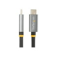 thumbnail image 2 of StarTech.com 3ft (1m) USB4 Cable, USB-IF Certified USB-C Cable, 40 Gbps, USB Type-C Data Transfer Cable, 100W Power Delivery, 8K 60Hz, Compatible w/Thunderbolt 4/3/USB 3.2 - USB C to C cable (CC1M-40G-USB-CABLE) - USB cable - 24 pin USB-C (M) to 24 pin USB-C (M) - USB 2.0 / USB 3.1 / USB 3.2 / USB4 / Thunderbolt 3 / Thunderbolt 4 - 3.3 ft - 4K support, 8K support, USB Power Delivery (100W), up to 40 Gbps data transfer rate - black, 2 of 5
