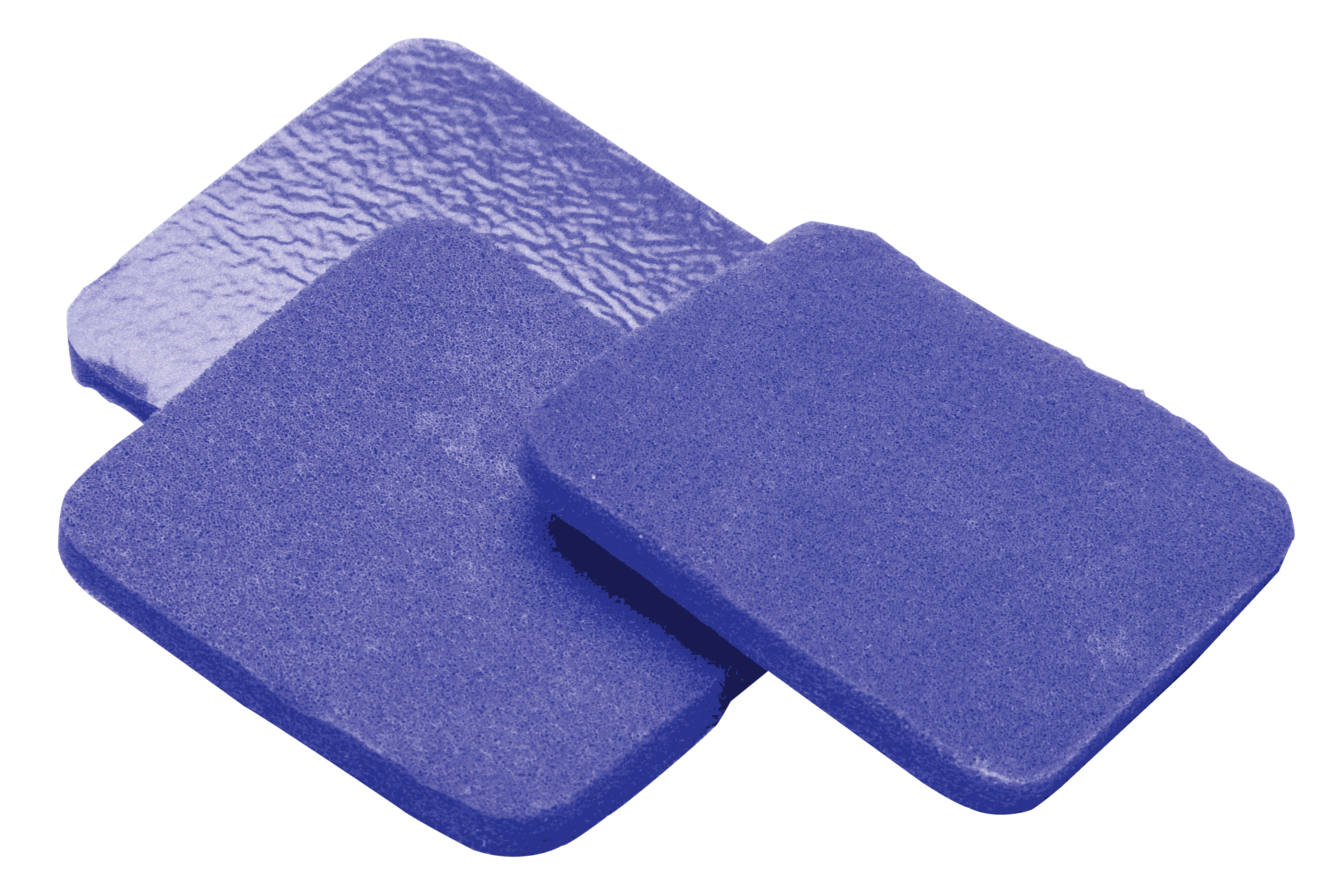 Hydrafera Blue HBRS2520 Antibacterial Foam Dressing READY 21/2 X 21/2 Inch Square NonAdhesive without Border Sterile. Box of 10