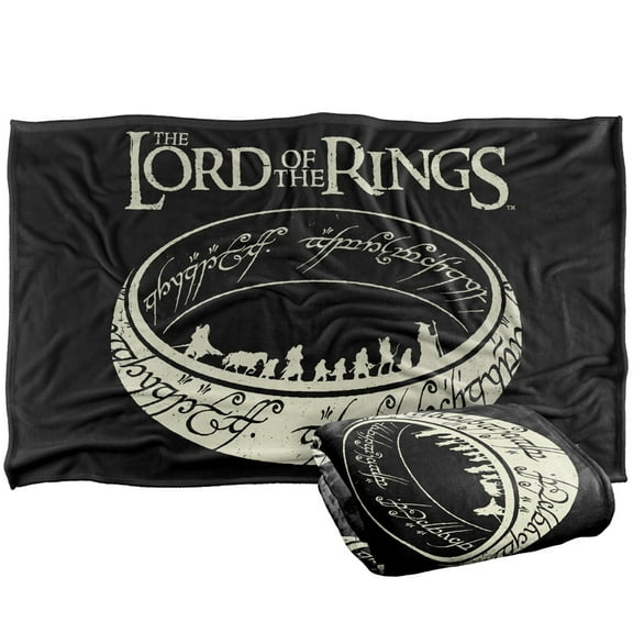 The Lord of The Rings Blanket, 36'x58' The Journey Silky Touch Super Soft Throw Blanket