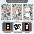 thumbnail image 5 of Switch Panel Switch Decoration 2.76x4.53x0.28 Inches Unused Outlet Cover Switch Plate Wall Plates Living Room Kitchen Bedroom Study Switches Christmas Leaves and Branches, 5 of 8