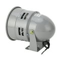 Industrial Alarm Buzzer Motor Driven Siren 120dB 40W Gray Iron Shell