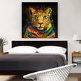thumbnail image 2 of ARTCANVAS Leopard Africa Cat Canvas Art Print - Size: 36" x 36" (1.50" Deep), 2 of 9