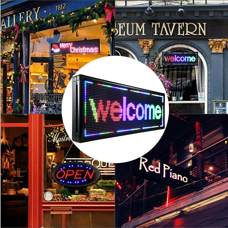 Buy Digital Sign Board - 1 FT X 3 FT - Run with LED Art Application 