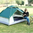 thumbnail image 6 of YUEWO Instant Popup Tents 2-3 Persons,Waterproof Windproof Tents for Camping,2 in 1 Easy Set Up Family Tent with Shelter,Rainfly, Outdoor Dome Tent for Travel,Hiking, 6 of 6