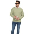 thumbnail image 6 of HAOMEILI Men's Relaxed Fit Cable Knit Crewneck Sweater, 6 of 7