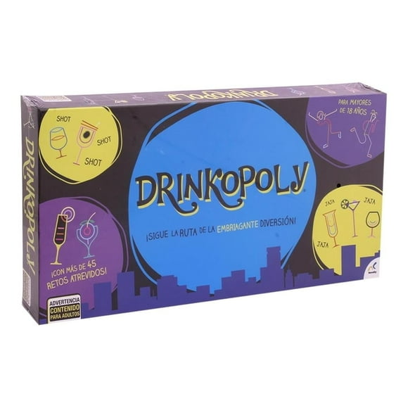 Juego de Mesa Novelty Drinkopoly