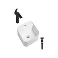 thumbnail image 1 of DROP Bath and Kitchen DR091252 Bathroom Vessel Sink Set, 1 of 7