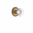 thumbnail image 4 of grandeur bordeaux crystal door knob with circulaire rosette, 4 of 6