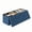 Blue, variant on EDX Multi-functional 30 inch Folding Storage Ottoman Bench, End of Bed Foot Rest Stool with Padded Seat, Bedroom Bench for Living Room, Holds up to 660 Lbs, Grey