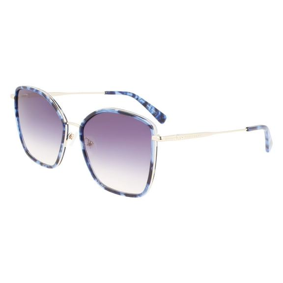 Longchamp Rectangular Eyeglasses LO2694 001 Black/Gold 54mm
