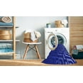 thumbnail image 2 of Ahgly Company Machine Washable Indoor Square Transitional Blue Ribbon Blue Area Rugs, 8' Square, 2 of 7
