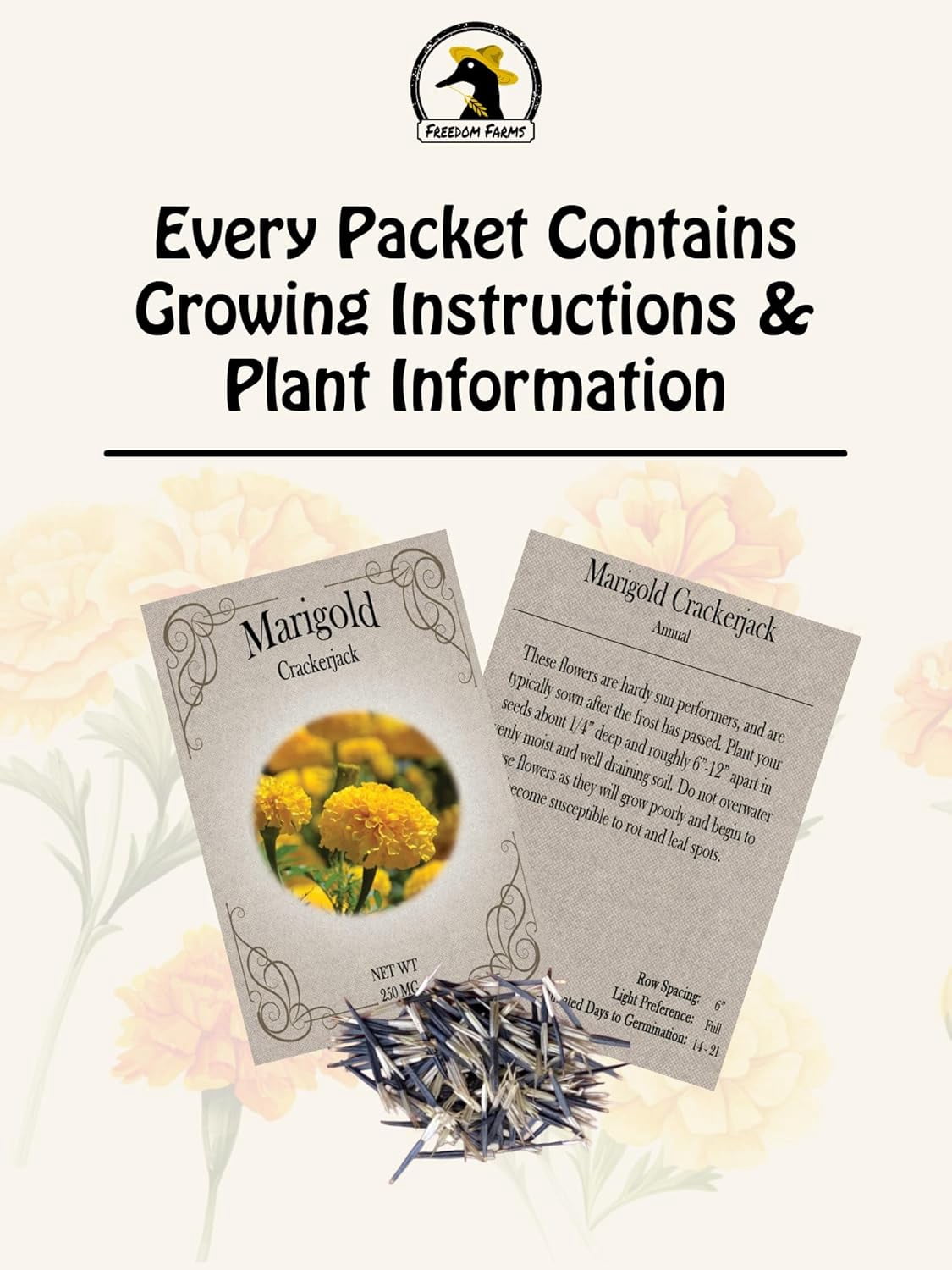 Flower Seed Variety Packs – Multiple Sets & Quantities | Zinnias, Marigolds, Sunflowers & More! | 30–200 Seed Packets | Easy Grow Garden & Pollinator Flowers (Zinnia Set, 200)