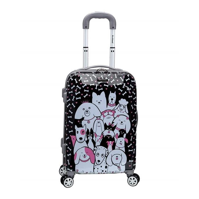 rockland 20 inch polycarbonate carry on