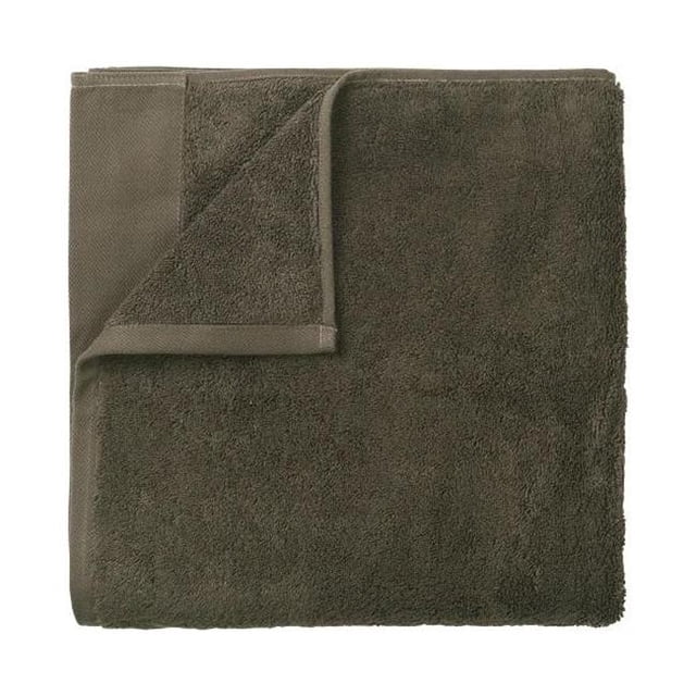Blomus 69237 Serviette de Bain Éponge Bio 12 x 20 Po. &44; Agave Vert - Lot de 2