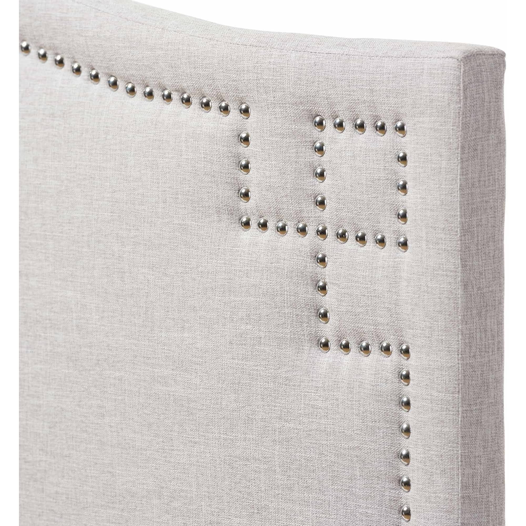 Baxton Studio Aubrey Modern and Contemporary Upholstered Headboard, Multiple Sizes and Colors