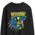 thumbnail image 3 of Marvel Wolverine - Slash - Men's Long Sleeve Graphic T-Shirt, 3 of 5