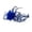 A002- Blue, variant on Lace Masquerade Mask Masquerade Mask for Women Blue Rhinestone Feather Decor Halloween Party Accessory for Prom Mardi Gras Events, 1 Pack