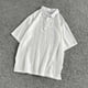 thumbnail image 1 of Ceisia Breathable Cotton-Linen Polo Shirt Men's Relaxed Fit Short Sleeve Solid Color Casual Top White XXL Gifts, 1 of 6
