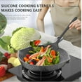 thumbnail image 6 of Silicone Cooking Utensils Set - 446°F Heat Resistant Kitchen Utensils,Turner Tongs,Spatula,Spoon,Brush,Whisk,Kitchen Utensil Gadgets Tools Set for Nonstick Cookware,Dishwasher Safe (BPA Free), 6 of 9