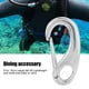 thumbnail image 3 of Perno de ojo giratorio de acero inoxidable Gancho de resorte 316 Gancho de gancho de presión barco Clip Seguridad de Acero Inoxidable primavera gancho mosquetón Gancho de buceo Accesorio de buceo(50MM Amonsee No, 3 of 5