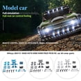 thumbnail image 4 of 1/28 RC Car Metal Swing Arms Upgrades Shock Absorber Link Rod Kit Replacing Part Accessory Replacement for WLtoys K969 K979 K989 Blue, 4 of 5