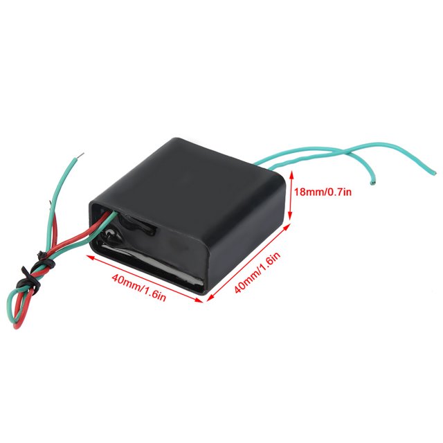 Pulse Generator Inverter Super Arc Pulse Ignition Module DC200KV Output for High School Science Experiment Electronic Instrument Negative Ion Generator Little Science
