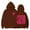 Coffee, variant on Girls Coconut Palm Tree Hoodie Cute Tropical Graphic Printed Hooded Sweatshirt Beach Casual Long Sleeve Pullover Tops for Kids