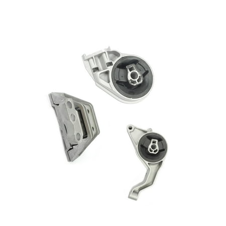 - Motor & Trans. Mount Set 3PCS for 2006-2007 Saturn Ion 2.2/ 2.4L Auto Transmission 25974059, 15926983, 2273127, EM3109, EM3081, EM3086