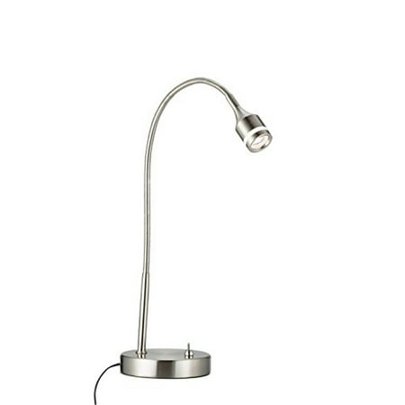 Adesso Prospect LED Desk Lamp, Brushed Steel