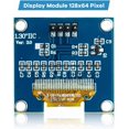 thumbnail image 3 of 5pcs 1.3 Inch 2 Display Module 12864 Pixels 1106 Screen Module Compatible/Raspberry Pi (White), 3 of 5