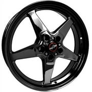 Race Star Wheels 92-850445B 92 Series Drag Star Bracket Racer Wheel Size: 18 x 5