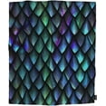 thumbnail image 4 of Reptile Skin Throw Blanket 3D Seamless Texture of Dragon Scales Decorative Soft Warm Cozy Flannel Plush Throws Blankets for Bedding Sofa Couch 40 X 50 Inch, 4 of 6