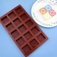 thumbnail image 1 of Molde de Silicona para Barras de Chocolate con 15 Cavidades | Bandeja Rectangular Antiadherente y Flexible para Hornear Barras de Proteína, Energéticas y de Frutos Secos | Resistente al Calor desde, 1 of 6