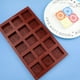 thumbnail image 1 of Moldes rectangulares pequeños de chocolate de 15 eslabones Moldes para hornear pasteles, 1 of 5
