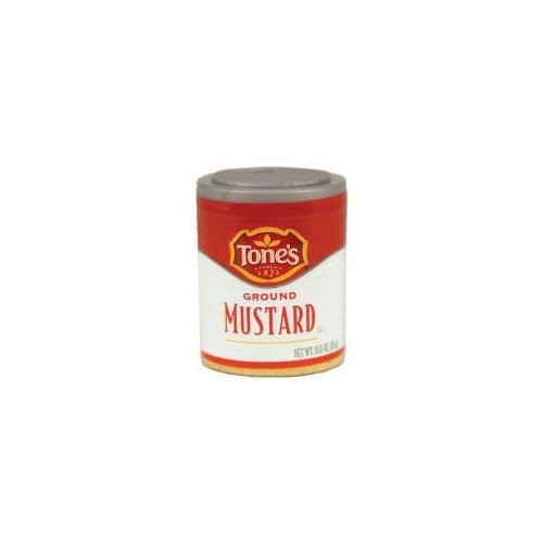 Tone's Mini's Mustard, Ground, 0.45-Ounce