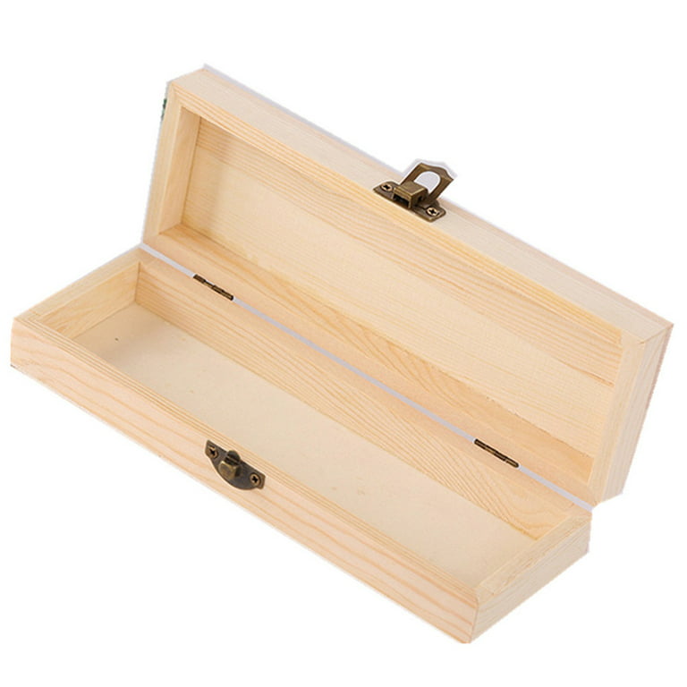 Wooden Boxes Lids Jewelry, Wooden Boxes Craft Supplies