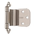 thumbnail image 2 of Amerock Bp7628 Pair Of 3/8" Inset Self-Closing Face Mount Hinges, 2 of 2