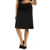 Women's Maternity Plus Foldover Skirt