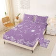 jejeloiu Soft Paisley King Sheets,Delicate Pattern Bedding For Adults ...