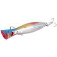 thumbnail image 1 of Popper Bait, Professional Design Fishing Tackle Lure Easy To Carry  for Fishing Enthusiast for Work Blue Back,Colorful, 1 of 8